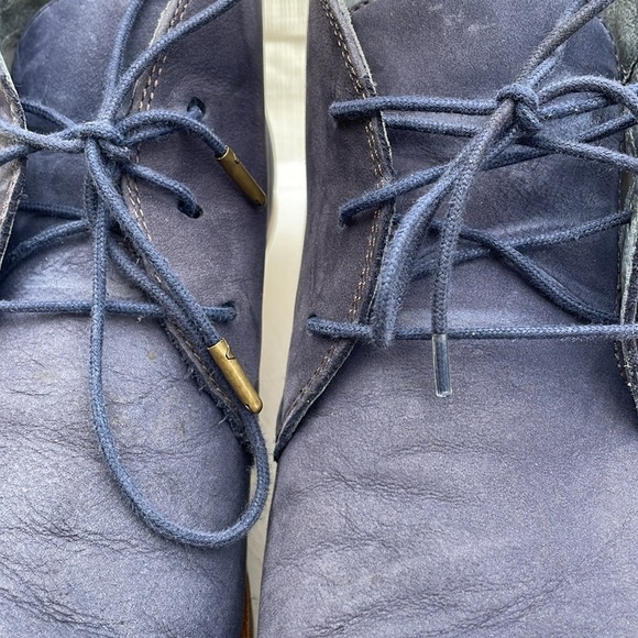 Dansko Joy Blue Lace Up Nubuck Leather Comfort Booties Sz EUR 40/US 9.5-10 - Picture 11 of 11